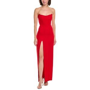 Studio Lexi Womens  Leyla Maxi Dress, Red